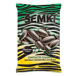 Насіння соняшника Semki Смугасте смажене 80 г 