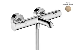 Термостат для ванни Hansgrohe Ecostat Fine brushed bronze 13325140