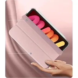 Чохол-книжка BeCover Tri Fold Hard для Apple iPad Mini 7 2024 Pink (712454) - мініатюра 4