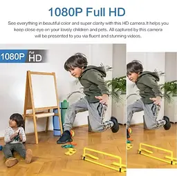 WiFi-камера X5 1080P HD - міні-камера спостереження з нічним баченням, детектором руху, широким кутом 140° - мініатюра 16