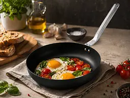 Комплект Fiskars: Сковорода Rotisser 24 см + Набір ножів в дерев'яному блоці Kitchen Devil - мініатюра 3