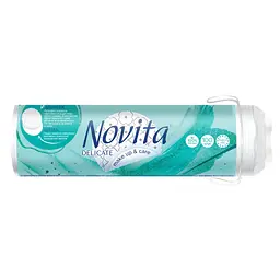 Ватні диски Novita Delicate 100 шт. (4744246013078) - мініатюра 1