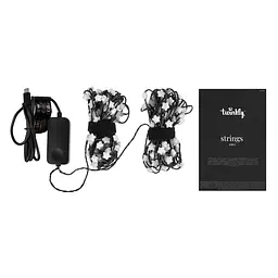 Twinkly Гірлянда Smart LED Twinkly Strings Star RGB 200 IP20 12м USB-C кабель зелений без БЖ - мініатюра 2