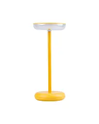 Настільна лампа з акумулятором Kanlux 37314 Fluxy Led 1x1.7W 3000K 140Lm IP44 Жовта