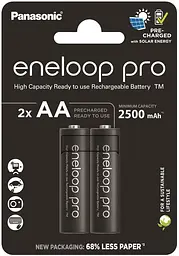Акумулятор Eneloop NI-MH Pro AA 2500 мАг 2 шт. Panasonic teh0018540
