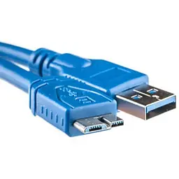 Дата кабель USB 3.0 AM to Micro 0.5m PowerPlant (KD00AS1230)