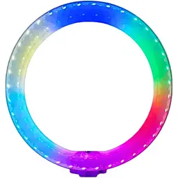 Кільцева LED лампа DK 3D-26 RGB 26см [158377] - мініатюра 3