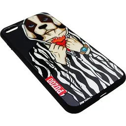 Чохол-накладка PUZOO Glass Printing with TPU Yuppie iPhone 7Plus /8Plus Uncle Deng - мініатюра 3
