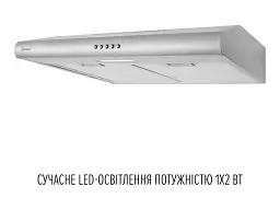 Витяжка Perfelli CLIO 5DM INOX - мініатюра 3