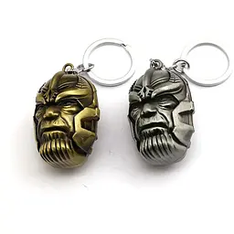 Брелок 3D Avengers: Infinity War Thanos Танос 3D голова bronze.705 - мініатюра 2