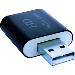Звукова карта Dynamode USB-SOUND7-ALU_BLACK [97517] - мініатюра 2