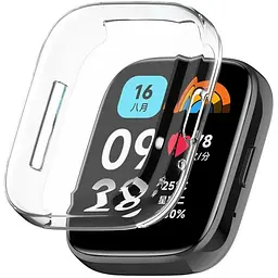 Захисний чохол Tamister для смартгодинника Redmi Watch 3 Active прозорий