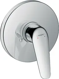 Змішувач Hansgrohe Novus 1jet прихованого монтажу для душу mini 71067000, Хром
