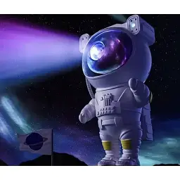 Зірковий проектор Астронавт izoxis 21857 з LED підсвічуванням 8 режимів роботи пульт управління - мініатюра 6