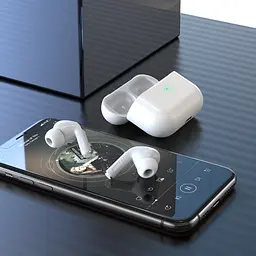 Бездротові навушники Hoco EW27, TWS, Bluetooth 5.3, з мікрофоном, 30mAh, 300mAh, 6h, білі - мініатюра 9