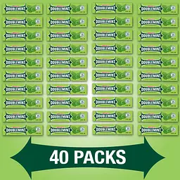 Упаковка жувальних гумок Wrigley's DOUBLEMINT Gum 200 шт. - мініатюра 5