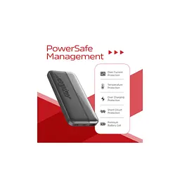 Батарея універсальна Energizer 10000mAh 15W, USB-А, 2*USB-C, Black (UE10050CC) - мініатюра 9