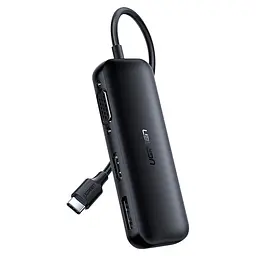 Перехідник Ugreen USB 2.0 Type-C VGA V1.2 /HDMI V2.0b/DP V1.2a CM260 Чорний