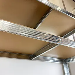 Стелаж 4P StrongShelf 180X60X30см оцинкований, навантаження 150кг/полицю - мініатюра 13