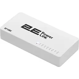 Комутатор PowerLink SF108C, 8xFE, Некерований 2E teh0018170