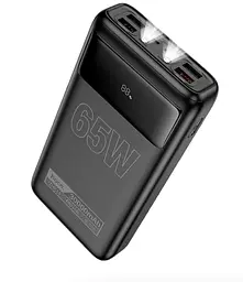 Портативна батарея Hoco DB81 Apollo PD65W 30000 mAh Black - мініатюра 2