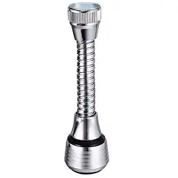 Насадка на кран з подовжувачем, поворотний аератор для кухні ванної Semi Rotary Aerator, Хром два режими