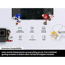 Карта пам'яті MICRO SDXC PRO+ 128GB W/A MB-MD128SA/LC1 SAMSUNG - мініатюра 6