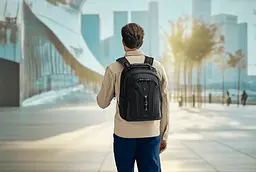 Wenger Icons Backpack, Legacy Black Series, 16" Laptop Backpack, Black - мініатюра 2
