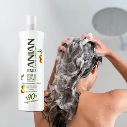 Шампунь Anian Smooth & Soft для неслухняного волосся 400 мл - мініатюра 4