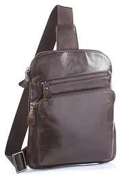 Чоловіча шкіряна сумка Vintage 20х25,5х5 см sum0012445