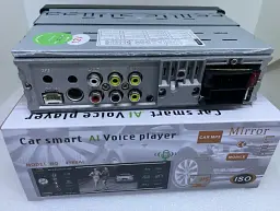Автомобільна магнітола 1din Lesko 4168 AI mp3 мультимедійна з екраном Чорна - мініатюра 8