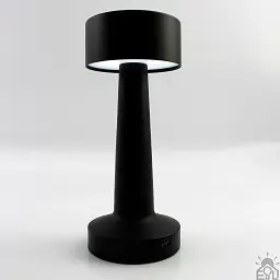 Настільна лампа сенсорна світлодіодна ESLLSE DOWN LIGHT з акумулятором 1200 mA Чорна