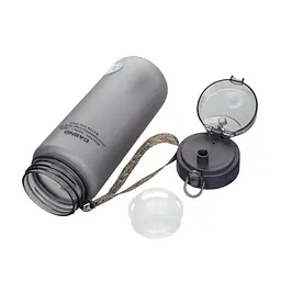 Спортивна пляшка для води Casno KXN-1183 850 мл Grey - мініатюра 3
