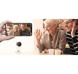 IP-камера відеоспостереження Yi 1080P Home Camera YYS.2016 White 2 pcs - мініатюра 5