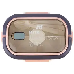 Ланчбокс Kite з розділювачем бежевий 1.1 л (K25-1182-1) - мініатюра 7