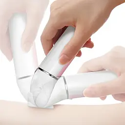 Panasonic Епілятор пінцетний, акумуляторний , пінцет.-60, волог.+сух., насадок-5, футляр, рожевий-білий - мініатюра 6