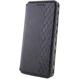 Чохол-книжка Rubic Leather Case для Redmi Note 13 Pro 5G/Poco X6 5G Black [120836] - мініатюра 2