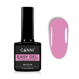 Гель для нарощування Canni Easy gel 06 Strawberry 7.3 мл - мініатюра 2