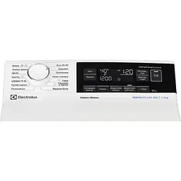 Electrolux Пральна машина Electrolux вертикальна, 7кг, 1300, A, 60см, дисплей, пара, інвертор, білий - мініатюра 2