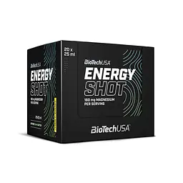 Набір енергетик BiotechUSA Energy Shot Lemon 500 мл (20 шт. х 25 мл) - мініатюра 3