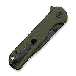 Ніж cкладний Sencut Aetheris S24095-2 зелений G10, чорне лезо - мініатюра 6