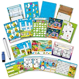 Гра з маркером Vladi Toys Зебра Пиши і витирай Високий рівень, укр. мова (VT5010-06) - мініатюра 3