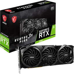 Відеокарта GeForce RTX 3080 10GB MSI Ventus 3X Plus OC (GeForce RTX 3080 VENTUS 3X PLUS 10G OC) Б/В