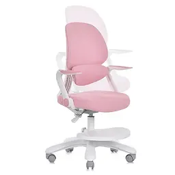 Дитяче крісло Bambi M 6057-8 з підлокітником і підніжкою рожеве (RLT48544) - мініатюра 3