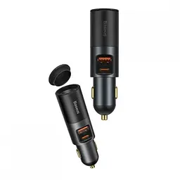 Автомобільний зарядний пристрій Baseus Share Fast Charge Car 1USB/1Type-C - мініатюра 4