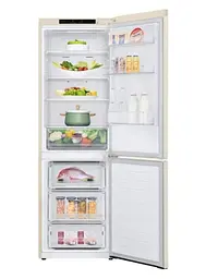 Холодильник LG GC-B459SECL бежевий - мініатюра 2