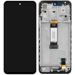 Дисплей Xiaomi Redmi 12/Redmi 12 5G/Poco M6 Pro 5G чорний, з рамкою