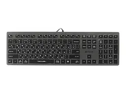 Клавіатура A4Tech FX60 Grey White Backlit