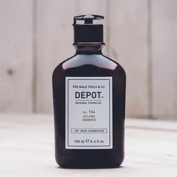 Шампунь для сивого та світлого волосся Depot No.104 Z.ONE Silver Shampoo 250 мл - мініатюра 2