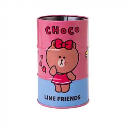 Стакан-підставка металева бочка Yes Line Friends для канцелярії (708098)